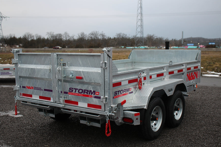 2026 N & N 6x12 Dump Trailer - STOD5-612G205