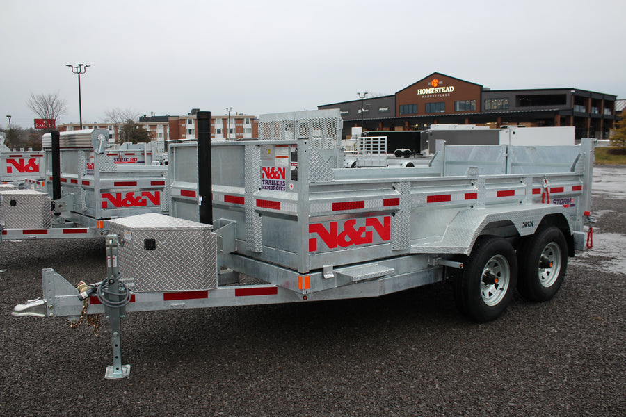 2026 N & N 6x12 Dump Trailer - STOD5-612G205