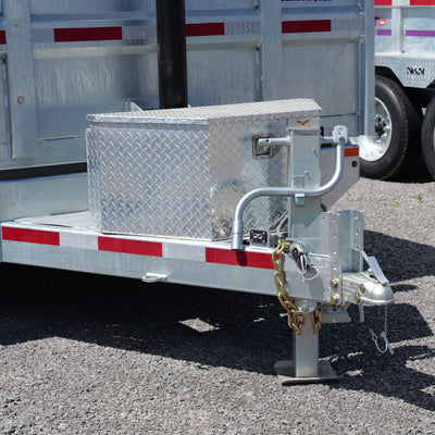 2026 N & N 7x16 HD Dump Trailer with Combo-Gate