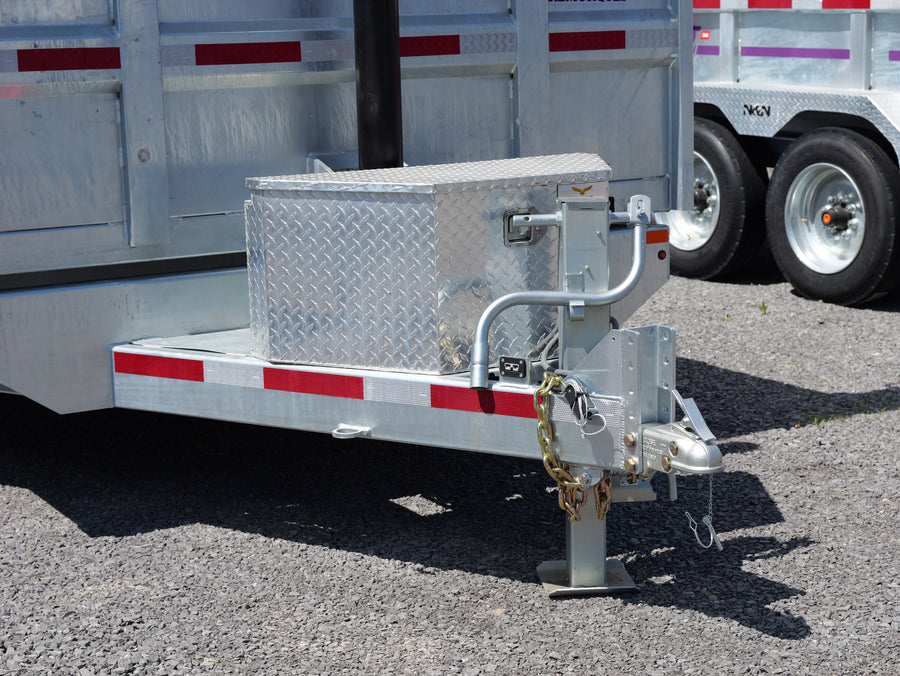 2026 N & N 7x16 HD Dump Trailer with Combo-Gate