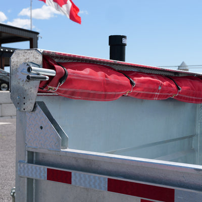 2026 N & N 7x16 HD Dump Trailer with Combo-Gate