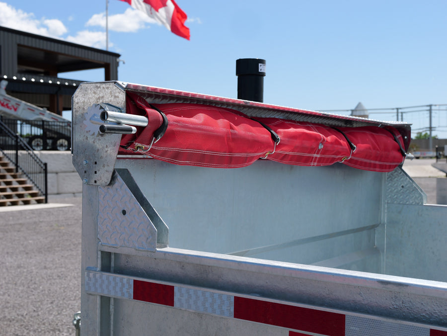 2026 N & N 7x16 HD Dump Trailer with Combo-Gate