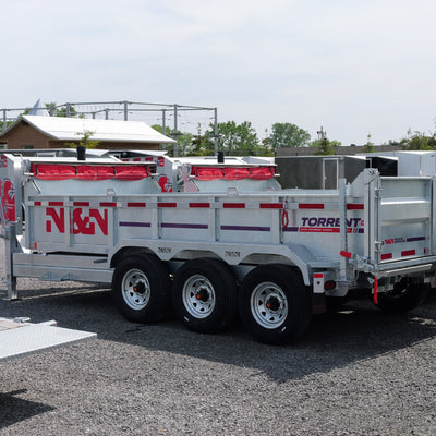2026 N & N 7x16 HD Dump Trailer
