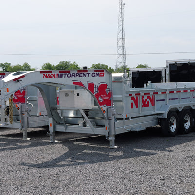 2026 N & N 7x16 HD Dump Trailer