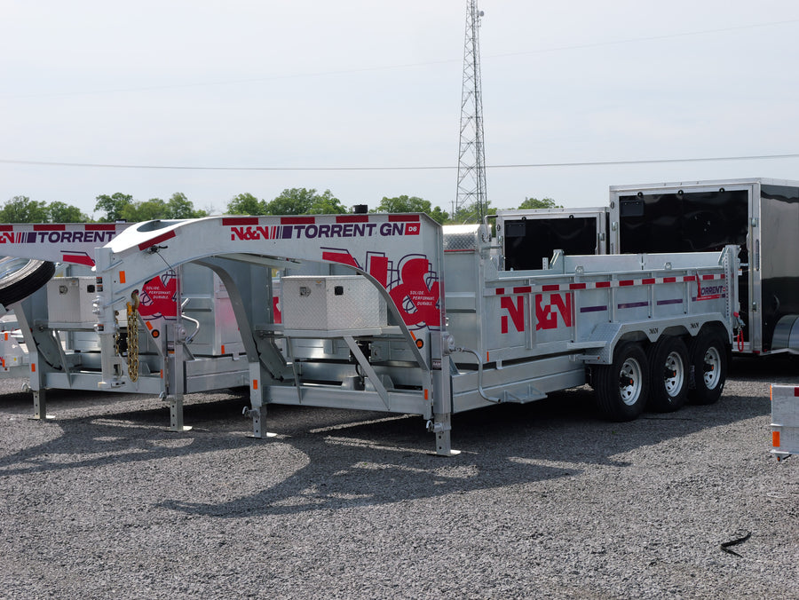 2026 N & N 7x16 HD Dump Trailer