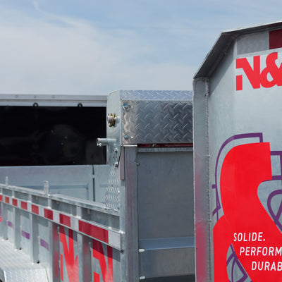 2026 N & N 7x16 HD Dump Trailer