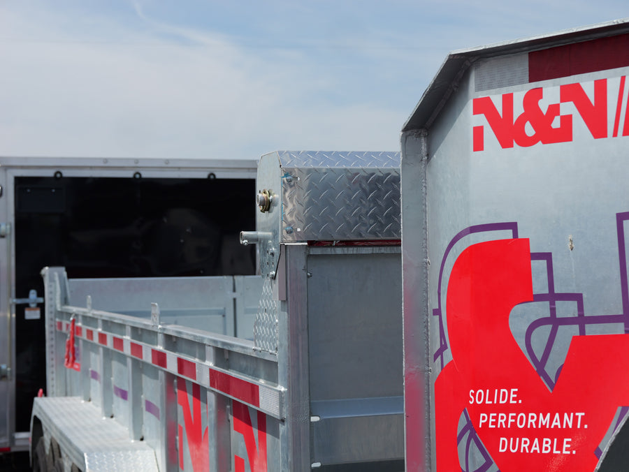 2026 N & N 7x16 HD Dump Trailer