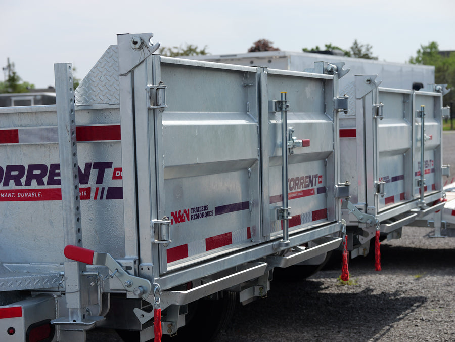 2026 N & N 7x16 HD Dump Trailer