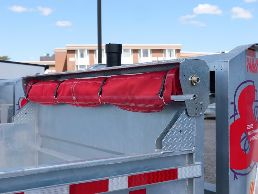 2026 N & N 7x16 HD Gooseneck Dump Trailer