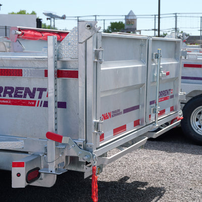 2026 N & N 7x16 HD Gooseneck Dump Trailer