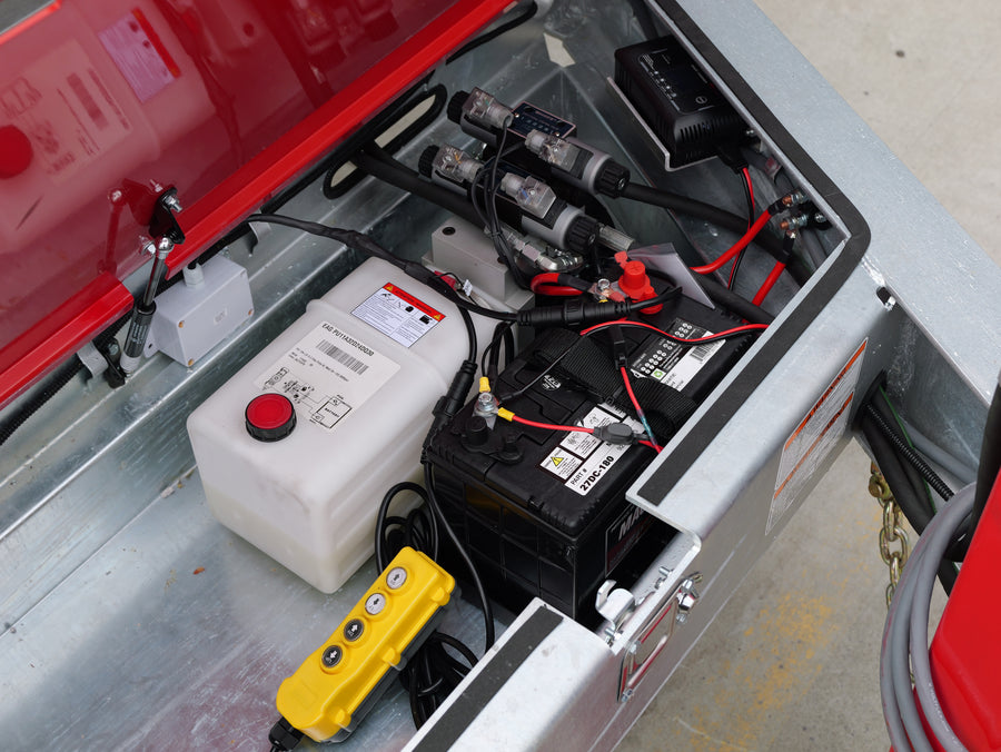 2026 N & N 24' Tilt-Deck Equipment Trailer