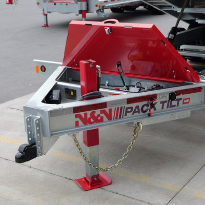 2026 N & N 24' Tilt-Deck Equipment Trailer