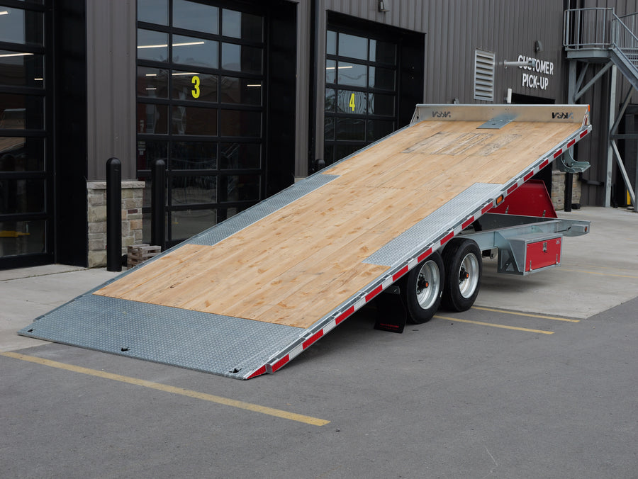 2026 N & N 24' Tilt-Deck Equipment Trailer