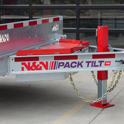 2026 N & N 24' Tilt-Deck Equipment Trailer
