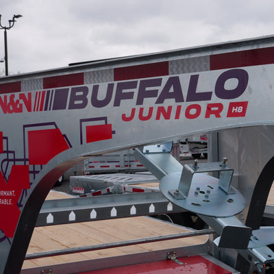 2026 N & N Buffalo Junior 22+5 Deckover Equipment Trailer