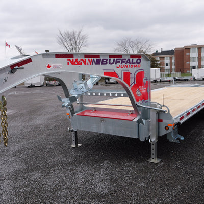 2026 N & N Buffalo Junior 22+5 Deckover Equipment Trailer