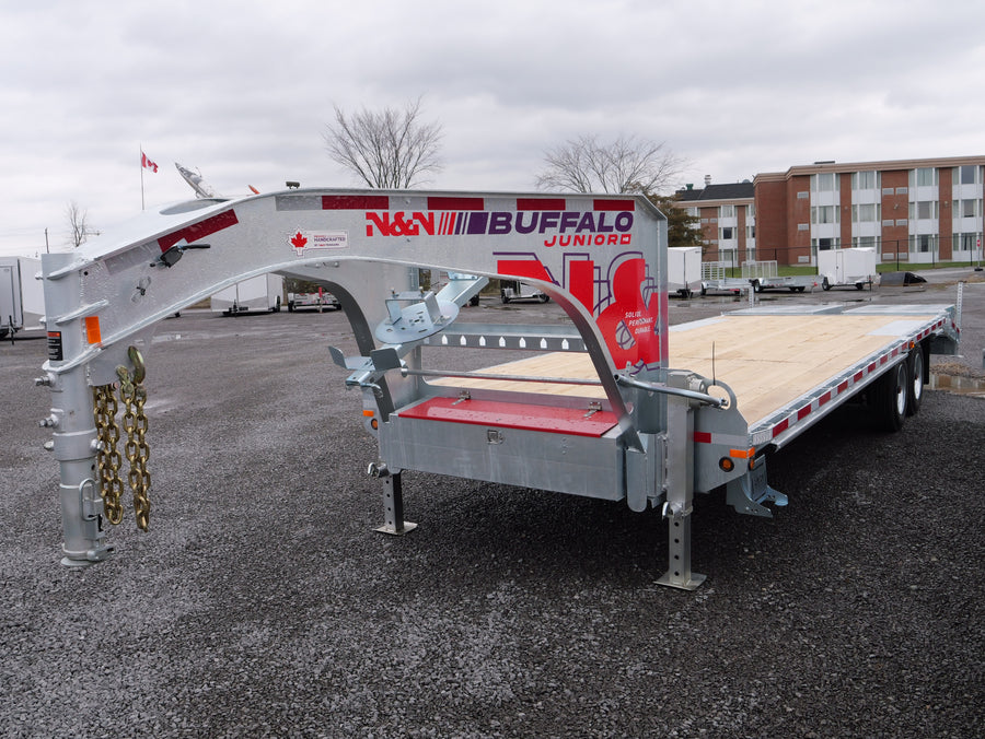 2026 N & N Buffalo Junior 22+5 Deckover Equipment Trailer