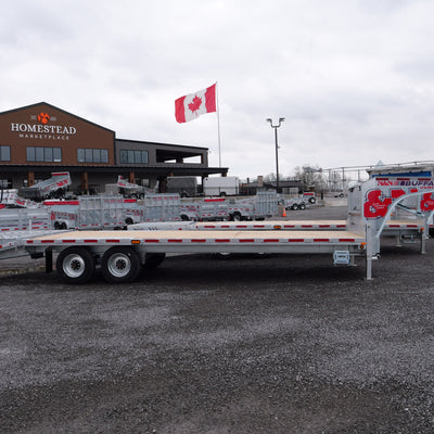 2026 N & N Buffalo Junior 22+5 Deckover Equipment Trailer