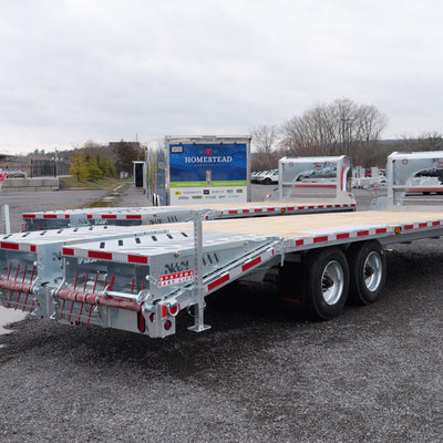 2026 N & N Buffalo Junior 22+5 Deckover Equipment Trailer