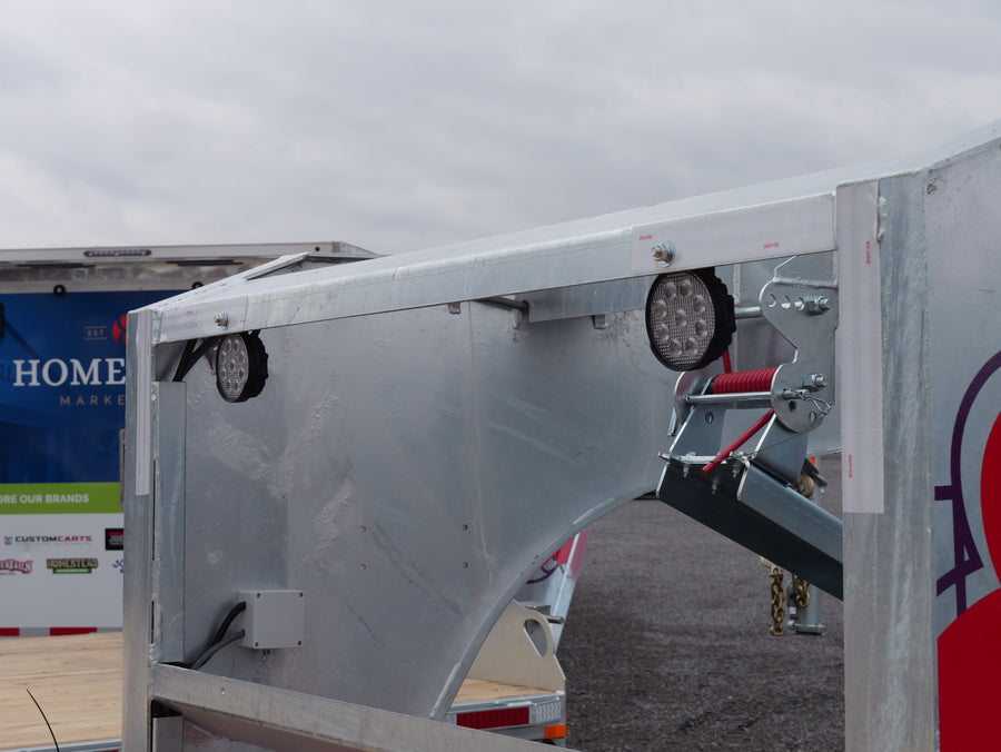 2026 N & N Buffalo Junior 22+5 Deckover Equipment Trailer