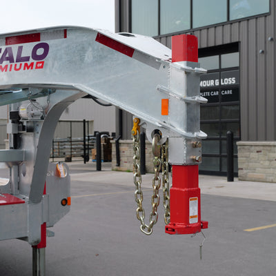 2026 N & N Buffalo Premium 25'+5' Gooseneck Equipment Trailer