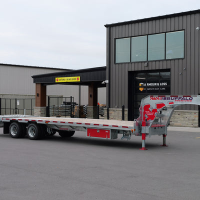 2026 N & N Buffalo Premium 25'+5' Gooseneck Equipment Trailer