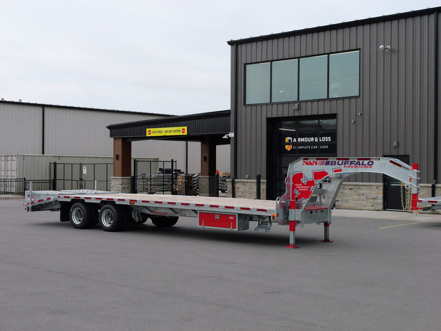 2026 N & N Buffalo Premium 25'+5' Gooseneck Equipment Trailer