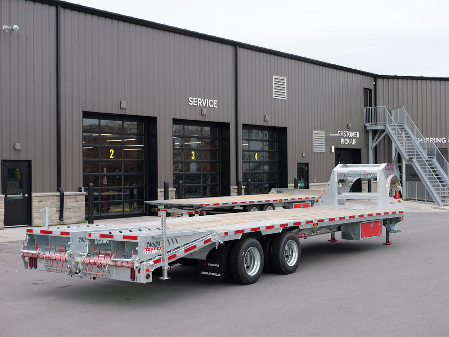 2026 N & N Buffalo Premium 25'+5' Gooseneck Equipment Trailer