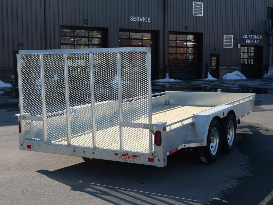 2026 Triumph 80x16 Galvanized Utility Trailer