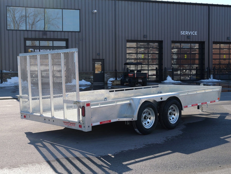 2026 Triumph 80x16 Galvanized Utility Trailer
