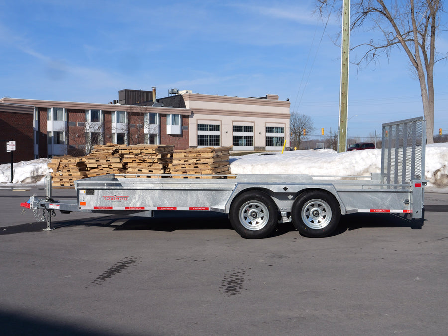 2026 Triumph 80x16 Galvanized Utility Trailer