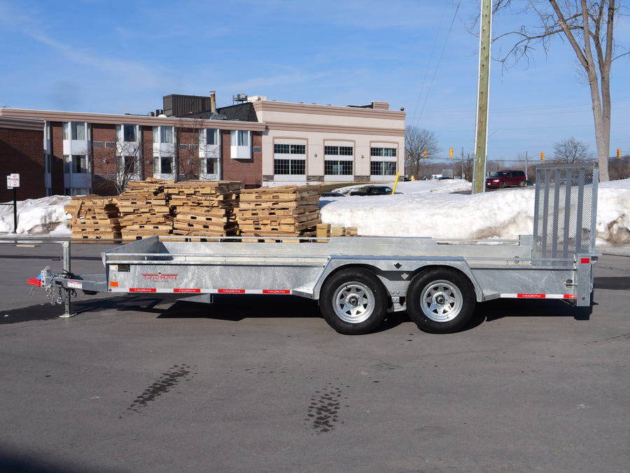 2026 Triumph 80x16 Galvanized Utility Trailer