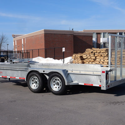 2026 Triumph 80x16 Galvanized Utility Trailer