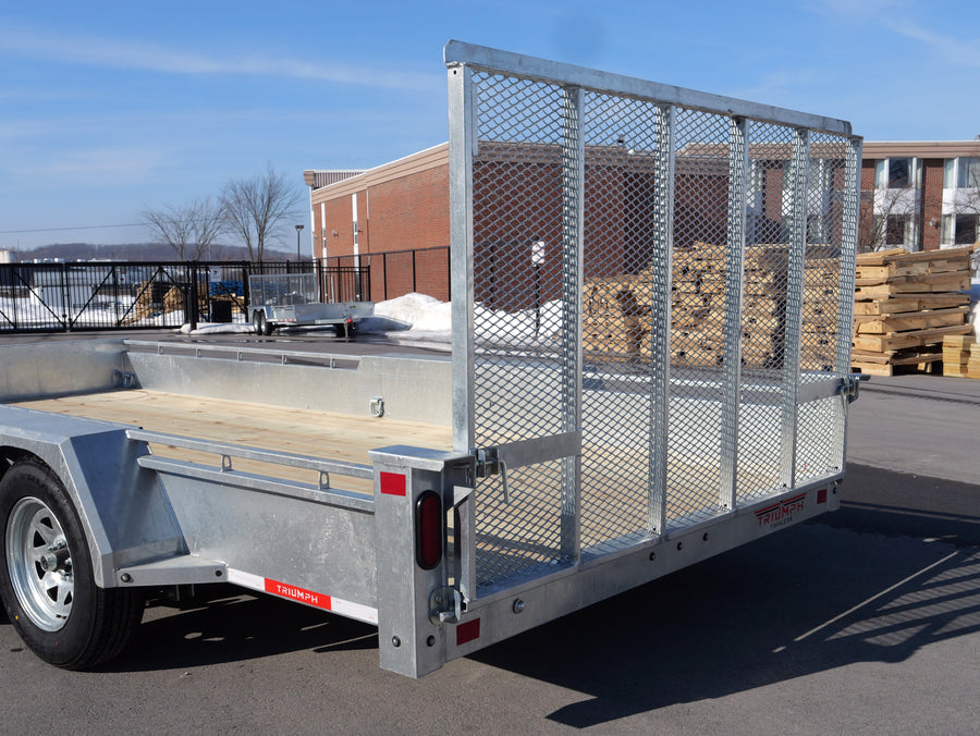 2026 Triumph 80x16 Galvanized Utility Trailer