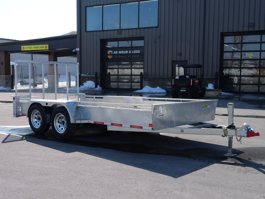 2026 Triumph 80x14 Galvanized Utility Trailer