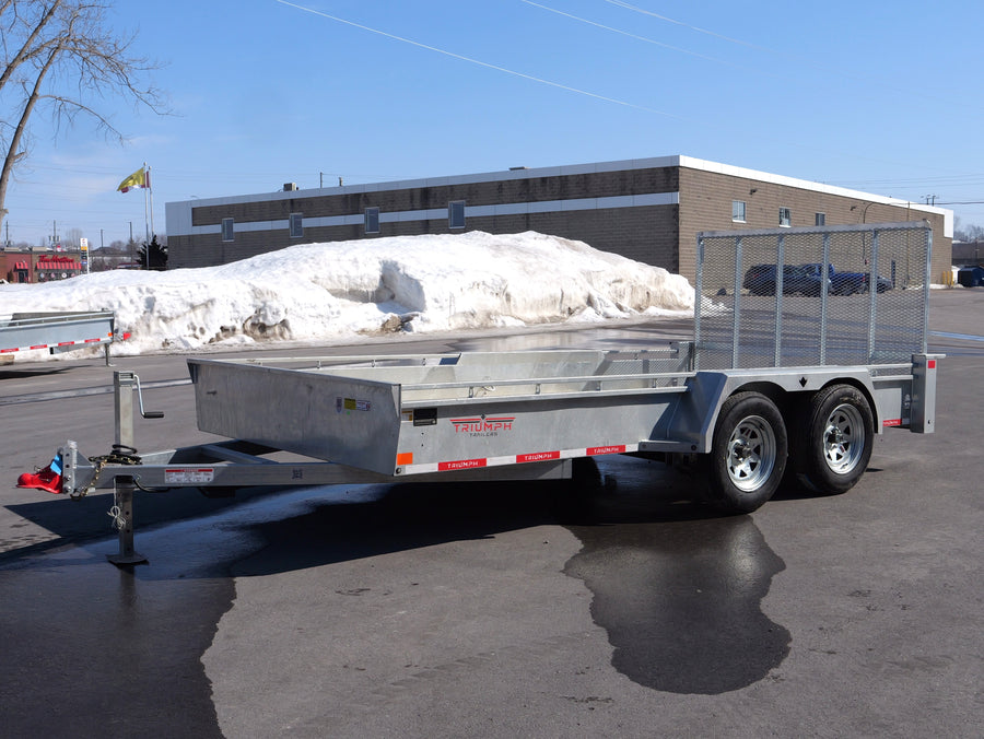 2026 Triumph 80x14 Galvanized Utility Trailer