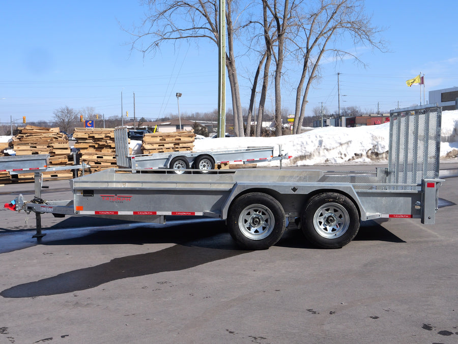 2026 Triumph 80x14 Galvanized Utility Trailer