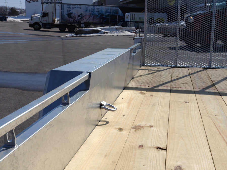 2026 Triumph 80x14 Galvanized Utility Trailer