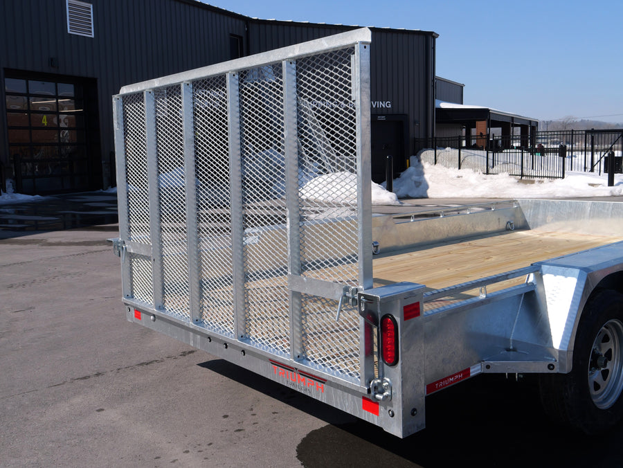 2026 Triumph 80x14 Galvanized Utility Trailer