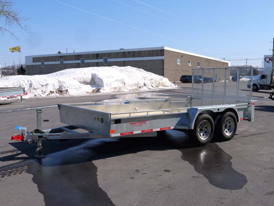 2026 Triumph 80x14 Galvanized Utility Trailer