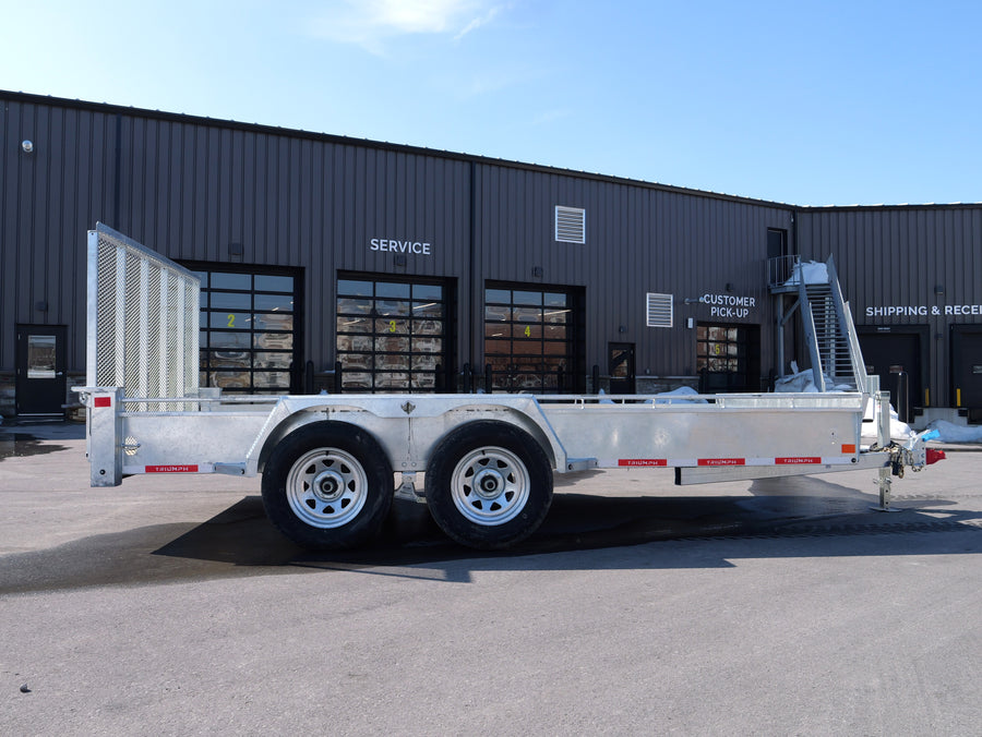 2026 Triumph 80x14 Galvanized Utility Trailer