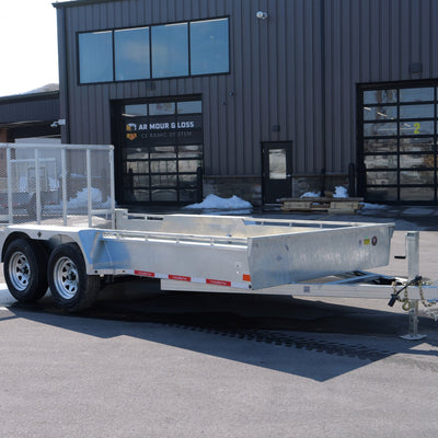 2026 Triumph 80x14 Galvanized Utility Trailer
