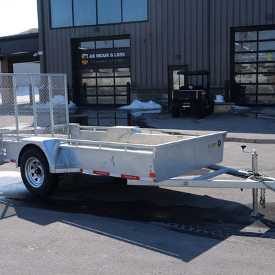 2026 Triumph 5x10 Galvanized Utility Trailer