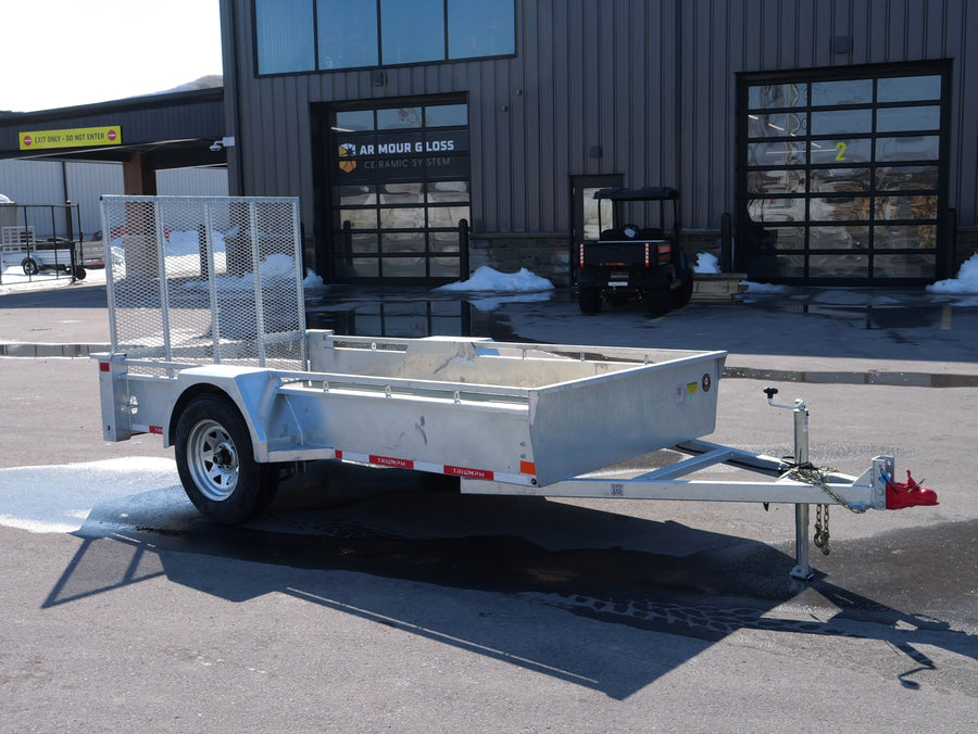 2026 Triumph 5x10 Galvanized Utility Trailer