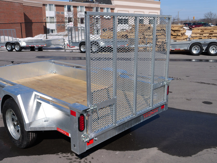 2026 Triumph 5x10 Galvanized Utility Trailer