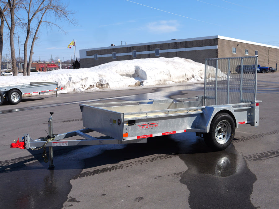 2026 Triumph 5x10 Galvanized Utility Trailer