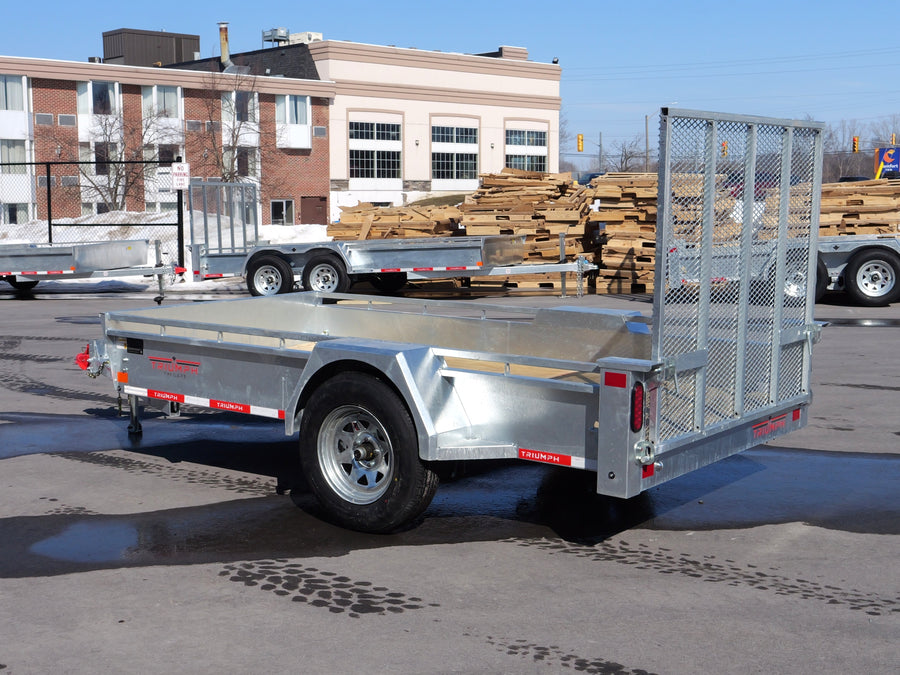 2026 Triumph 5x10 Galvanized Utility Trailer