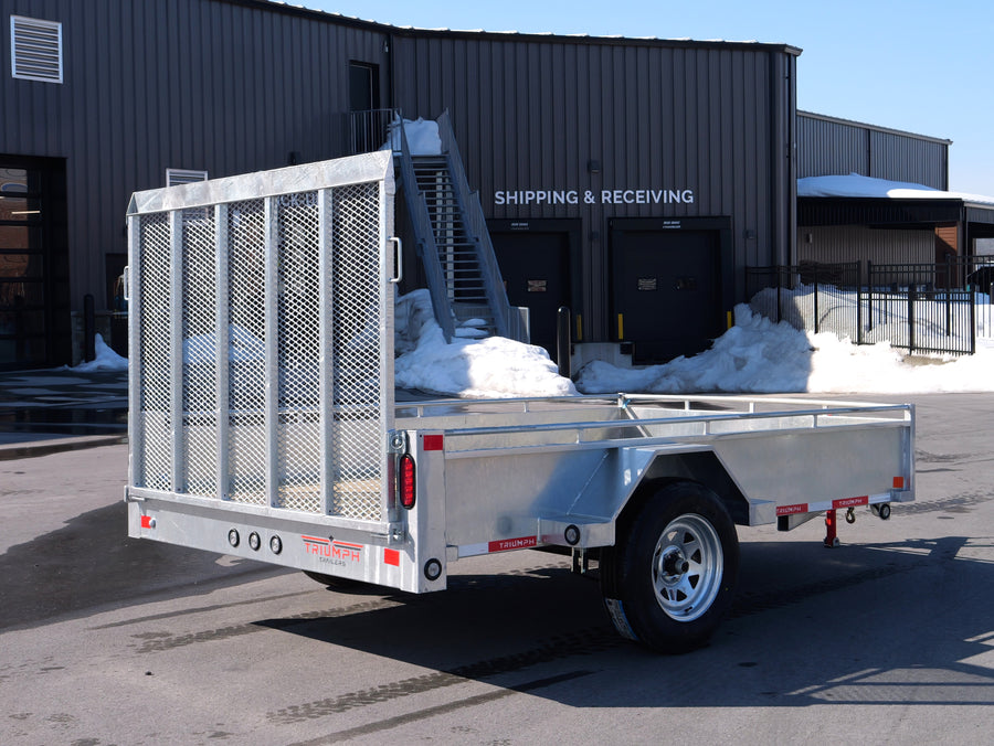 2026 Triumph 6x10 Galvanized Utility Trailer