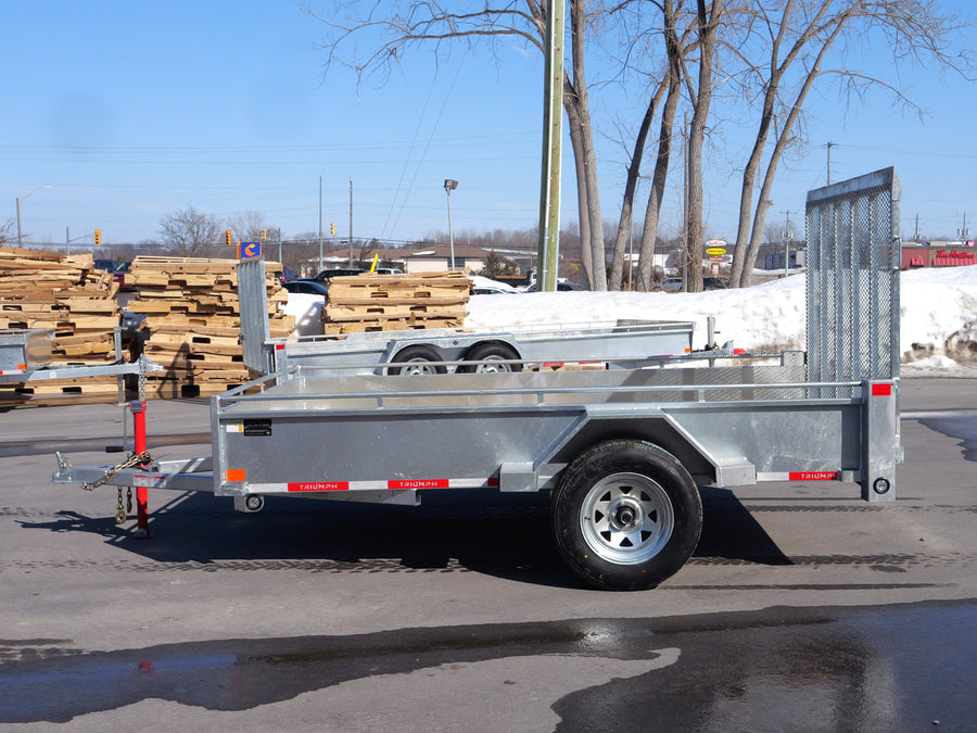 2026 Triumph 6x10 Galvanized Utility Trailer
