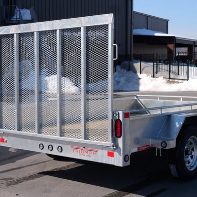2026 Triumph 6x10 Galvanized Utility Trailer